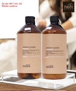Cặp dầu gội xả Nashi 1000ml