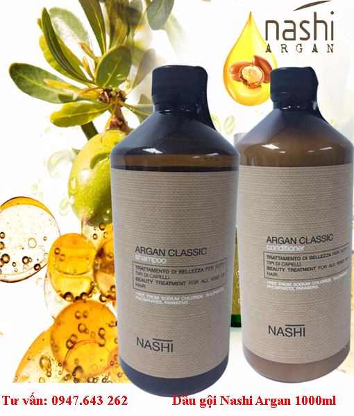 Nashi Argan Dầu gội Nashi cao cấp
