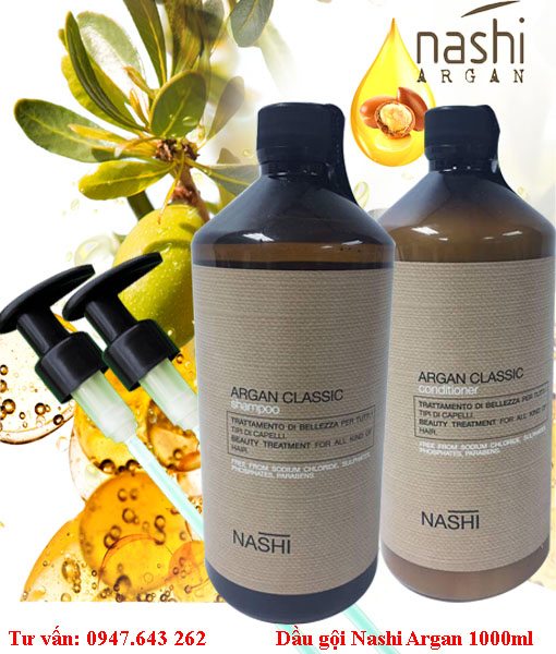 Nashi Argan Dầu gội Nashi cao cấp