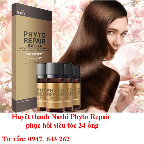 Huyết thanh phục hồi tóc Nashi Phyto Repair Huyết thanh phục hồi tóc Nashi Phyto Repair
