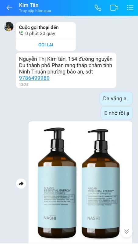Ảnh đánh giá khách hàng dầu gội nashi ảnh 16