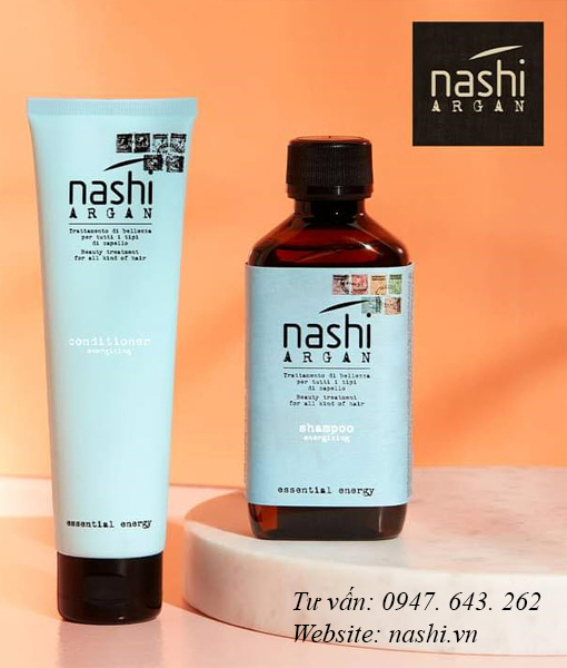 Dầu gội xả mềm mượt chống rụng tóc Nashi 200ml Dầu gội xả mềm mượt chống rụng tóc Nashi 200ml